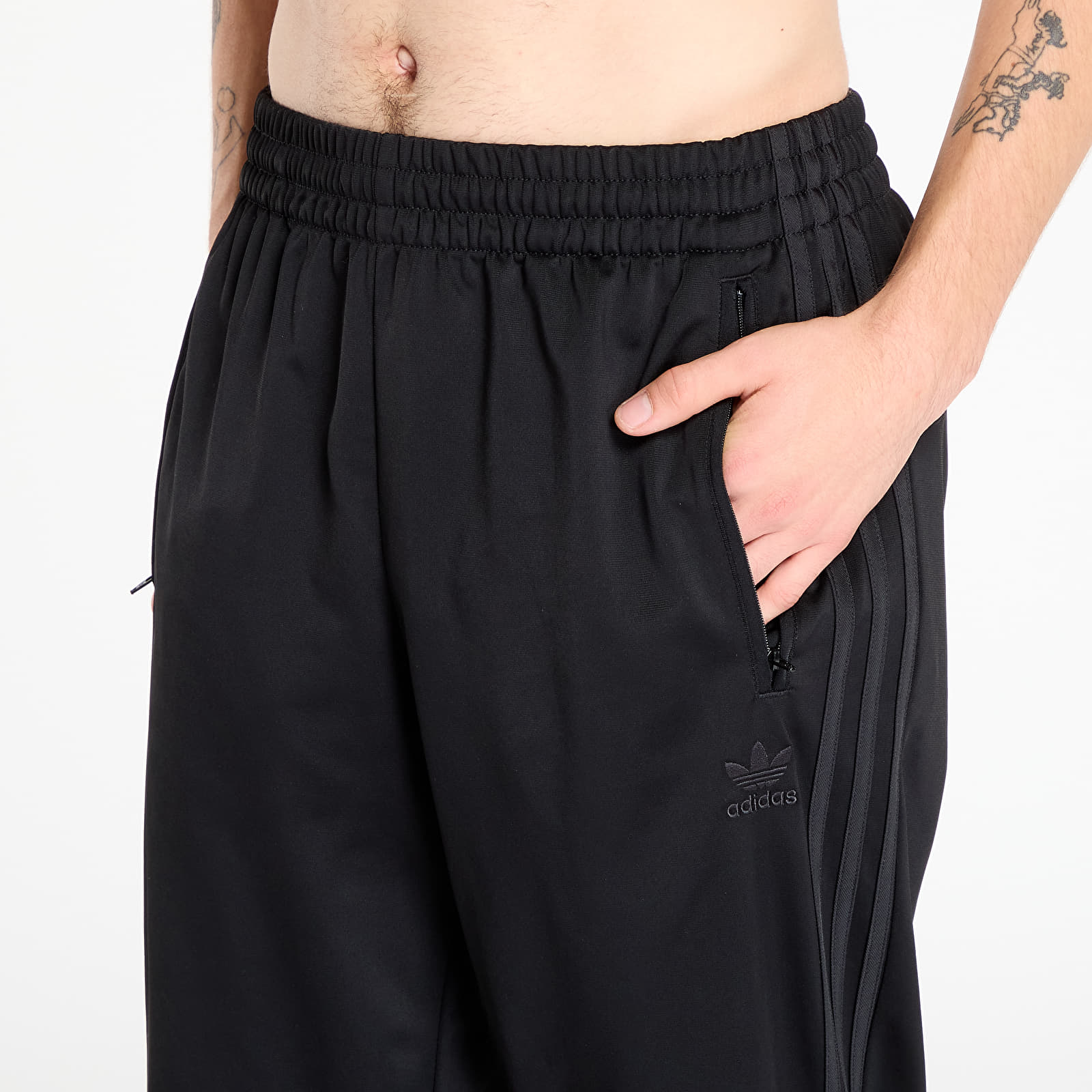 Moške trenirke  adidas Adicolor Classics Firebird Track Tracksuit Bottoms Black