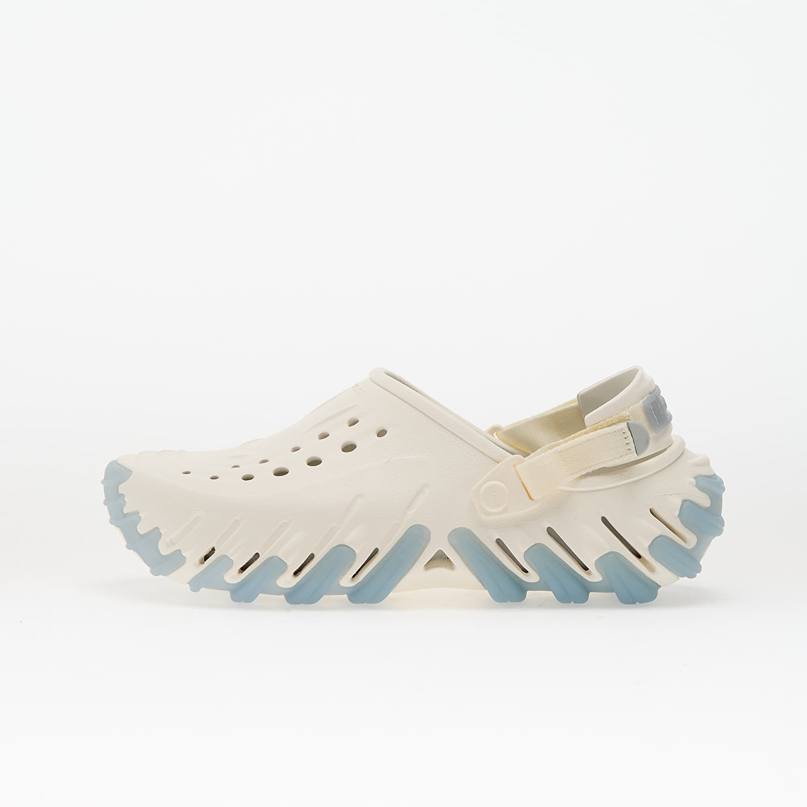 Zapatillas Hombre Crocs Echo Icey RO Clog Chalk