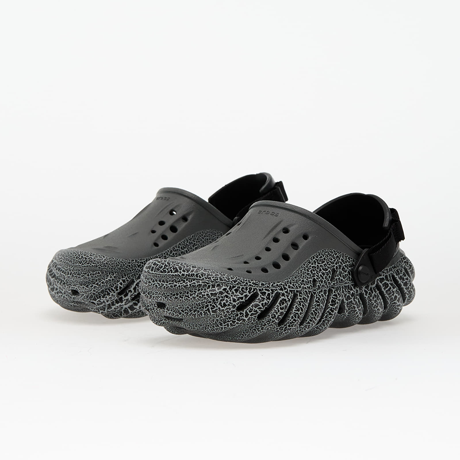 Scarpe uomo Crocs Echo Crackle Clog Slate Grey