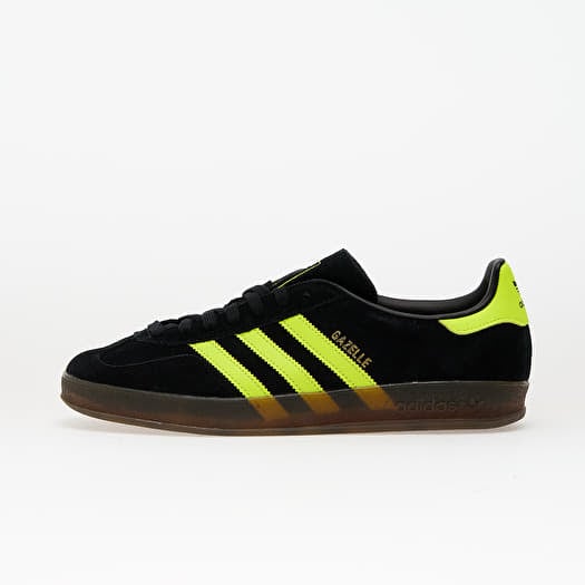 adidas Gazelle Indoor Core Black/ Solar Yellow/ Ftw White