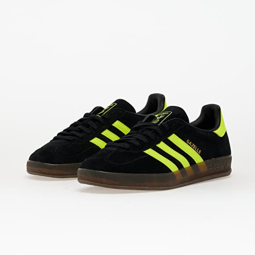 Scarpe uomo adidas Gazelle Indoor Core Black/ Solar Yellow/ Ftw