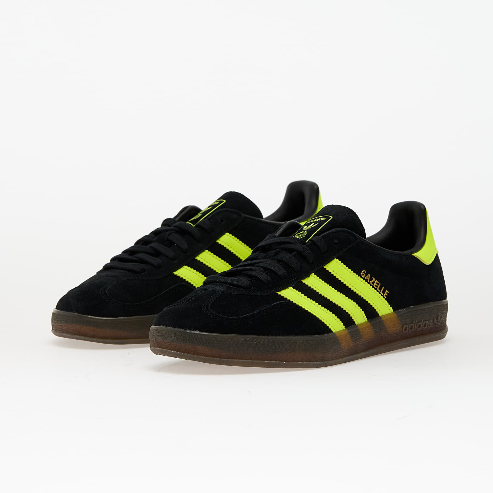 Muške tenisice adidas Gazelle Indoor Core Black/ Solar Yellow/ Ftw White