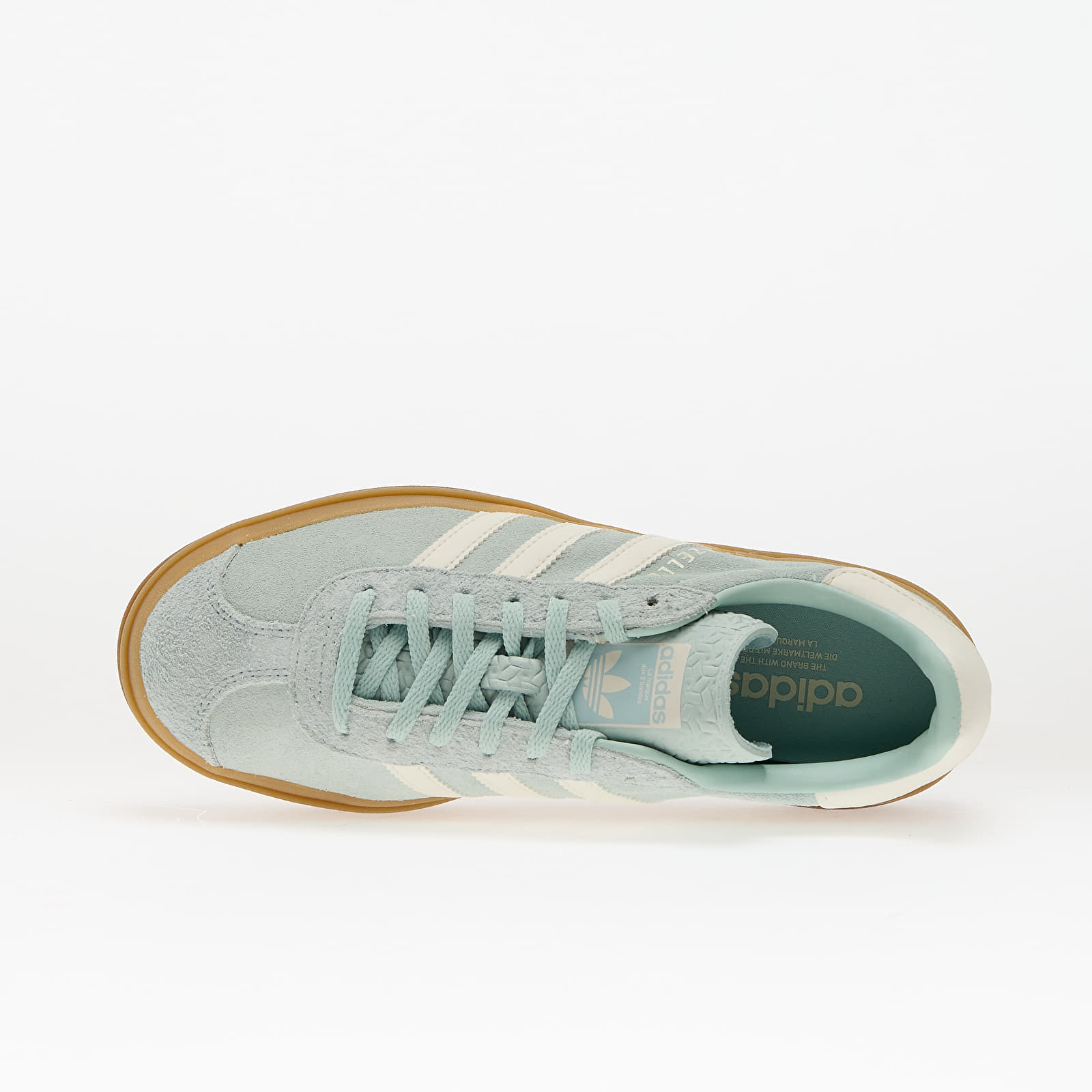 Ženske tenisice adidas Gazelle Bold W Ash Green/ Off White/ Gum2