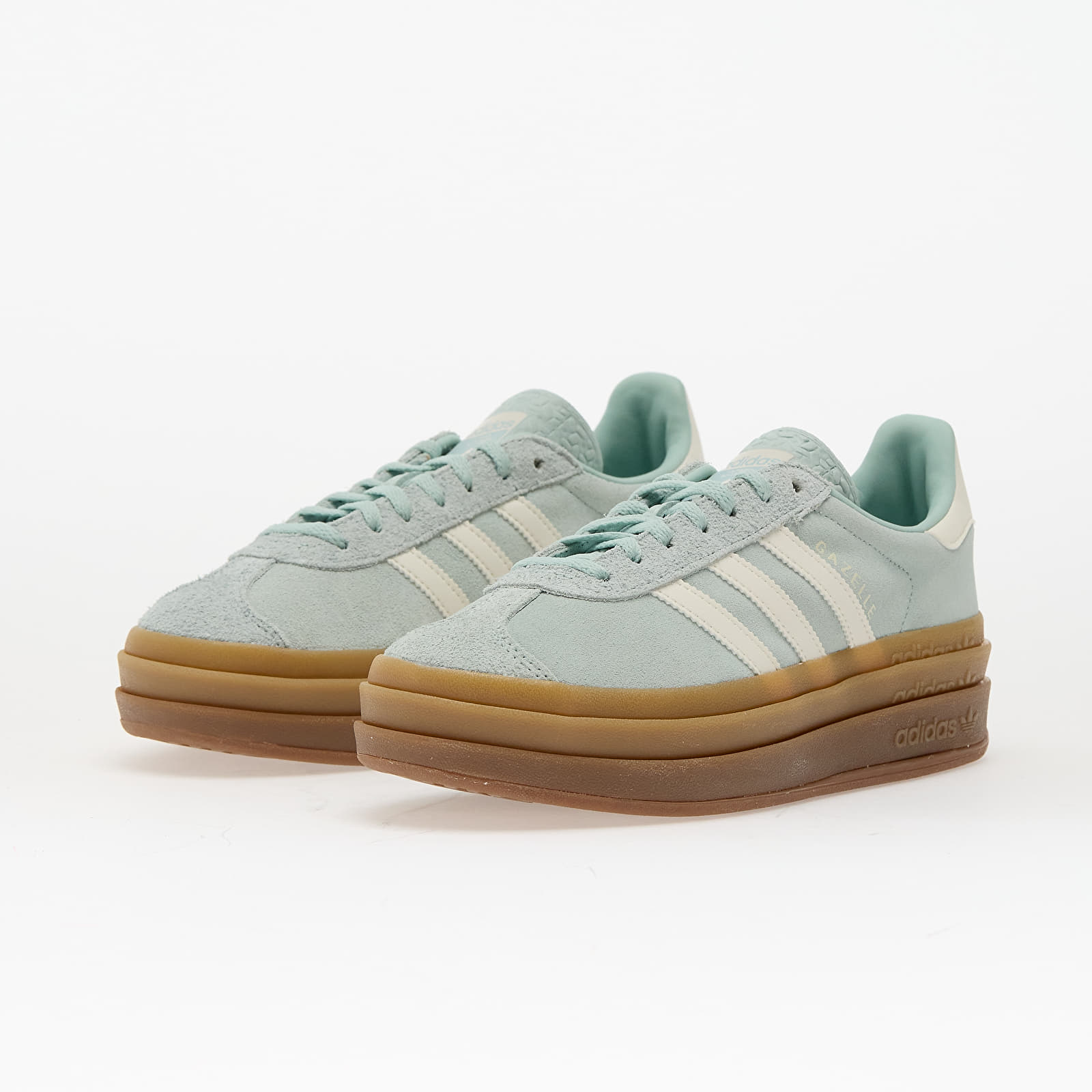 Ženske tenisice adidas Gazelle Bold W Ash Green/ Off White/ Gum2