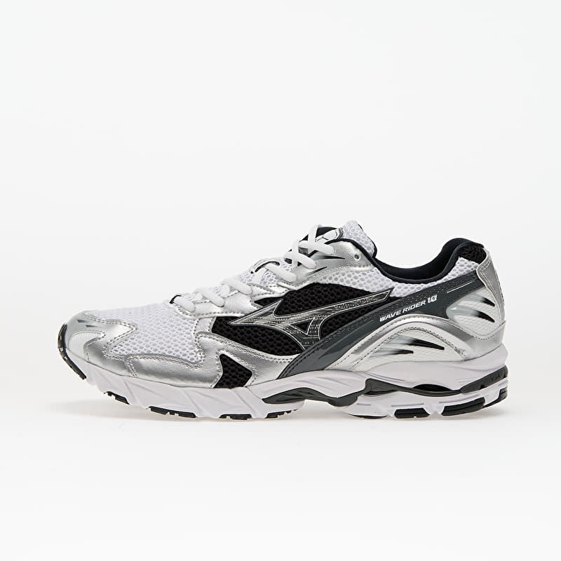 Mizuno Wave Rider 10 White/ Silver/ Black