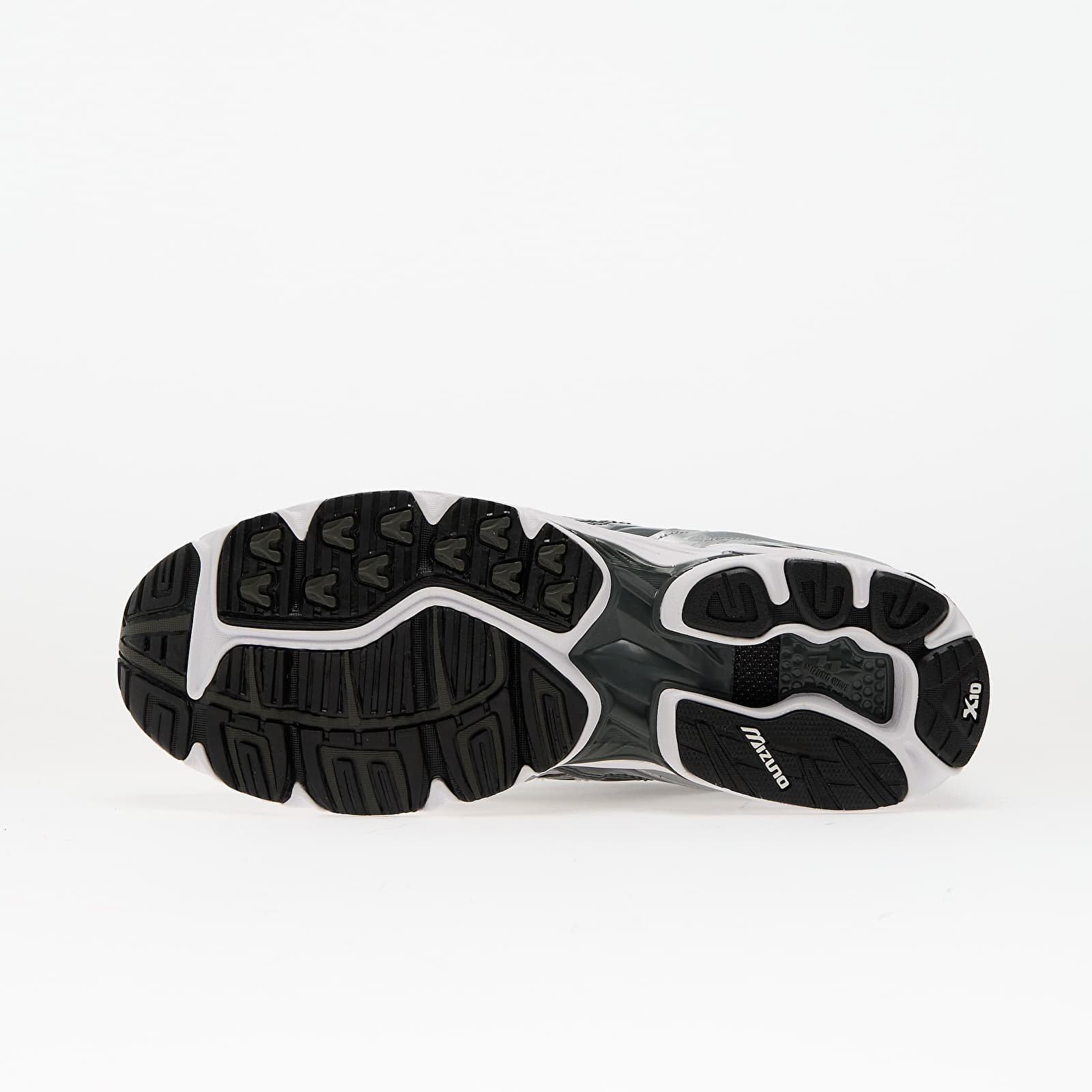 Scarpe uomo Mizuno Wave Rider 10 White/ Silver/ Black