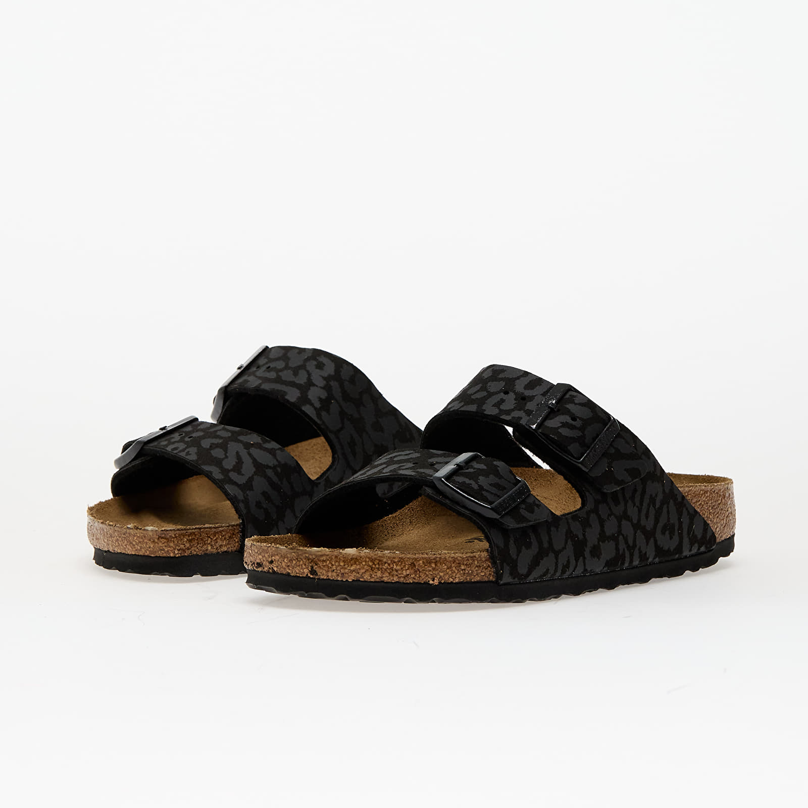Γυναικεία παπούτσια Birkenstock Arizona BS Synthetik Syn Leo Black