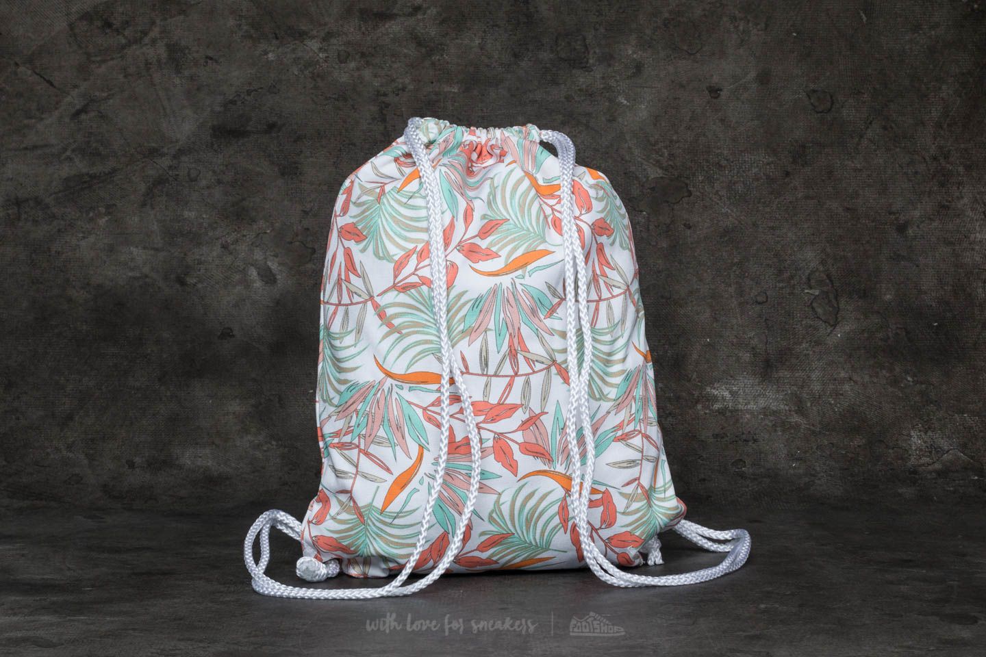 Mochilas para el gimnasio Vans Benched Novelty Backpack White California Floral