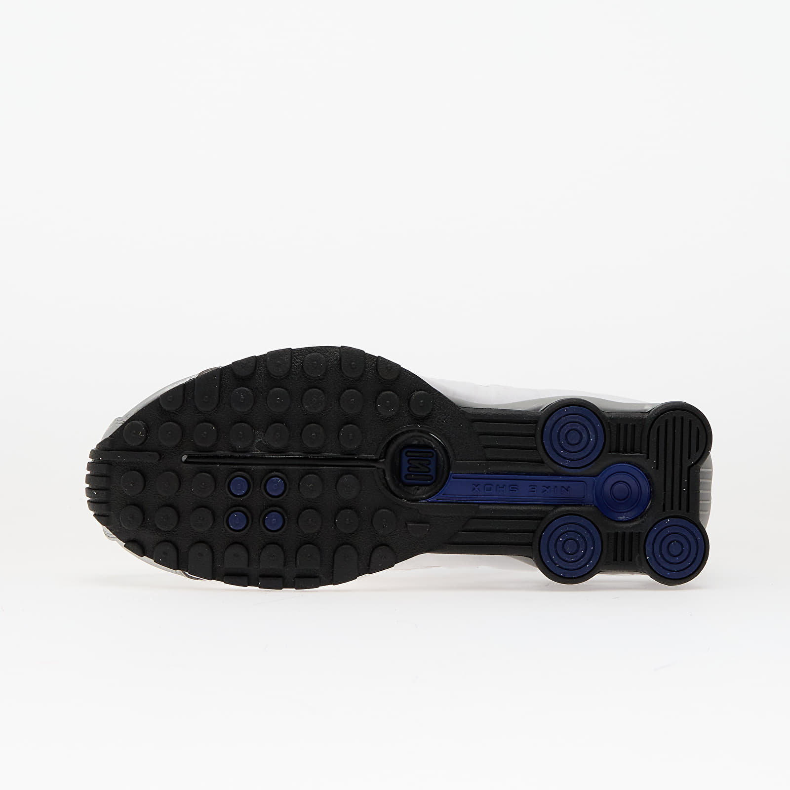 Ανδρικά παπούτσια Nike Shox R4 White/ White-Mtlc Silver-Deep Royal Blue-Black