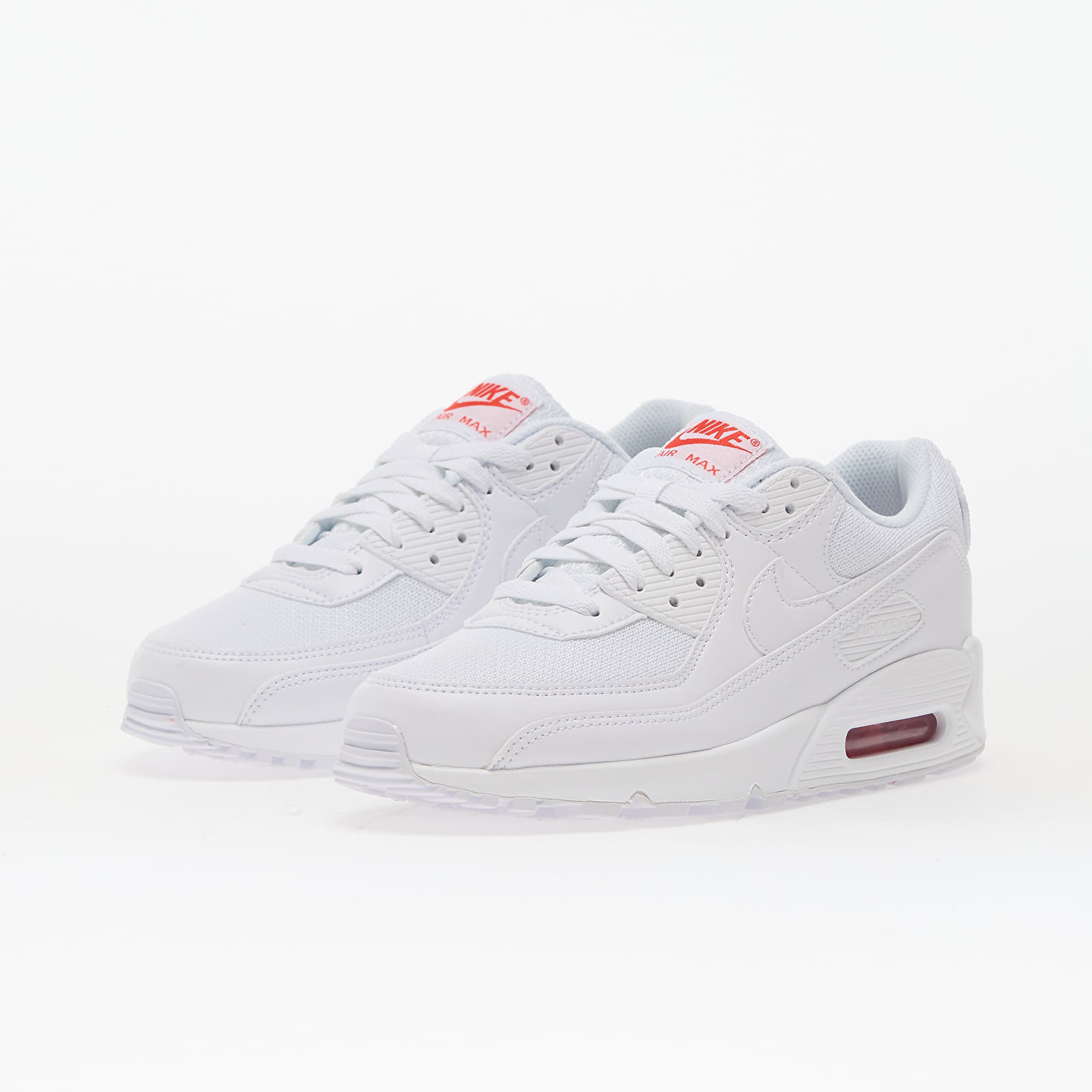 Pánske tenisky a topánky Nike Air Max 90 White/ White-Lt Crimson