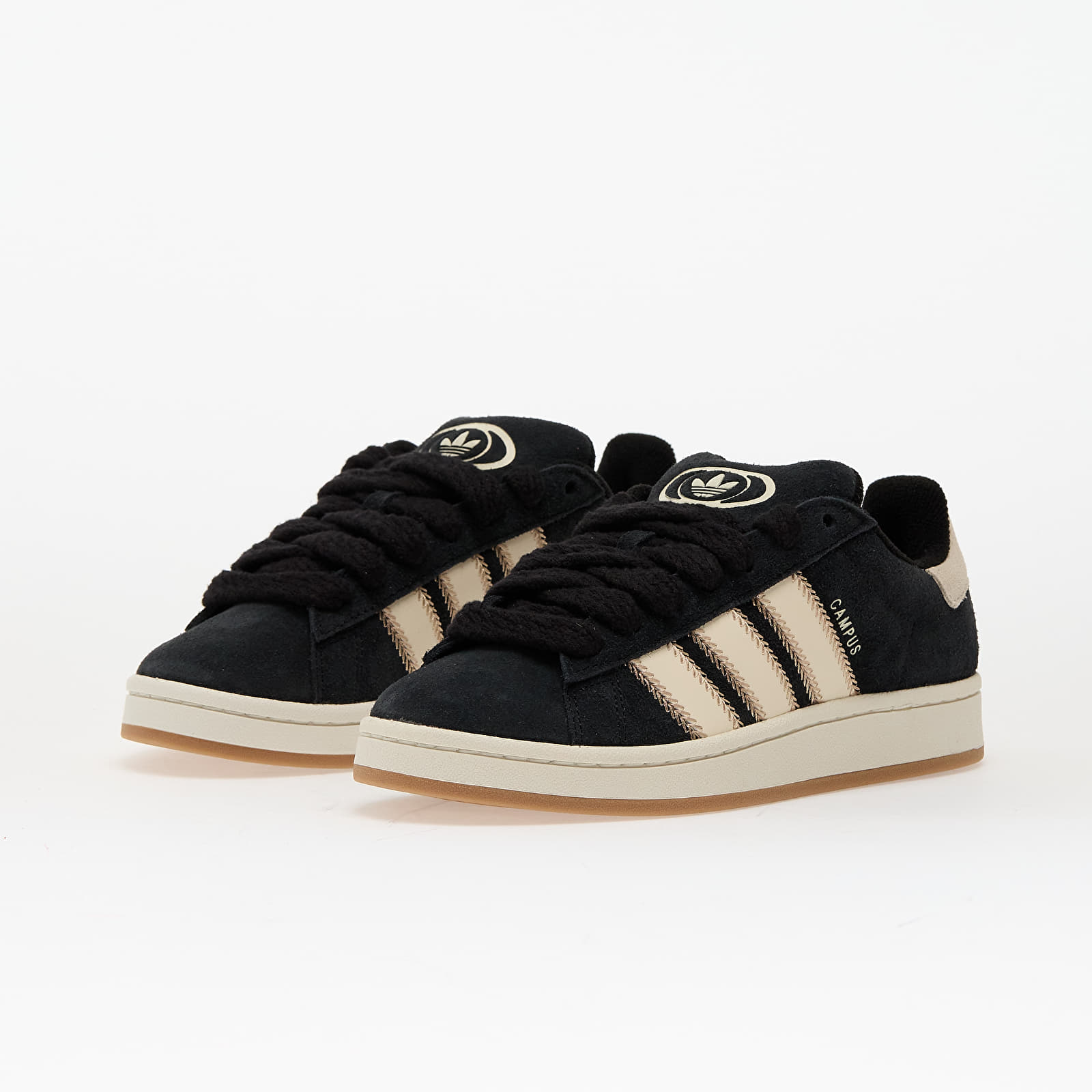 Skor för kvinnor adidas Campus 00s W Core Black/ Crew White/ Magic Beige
