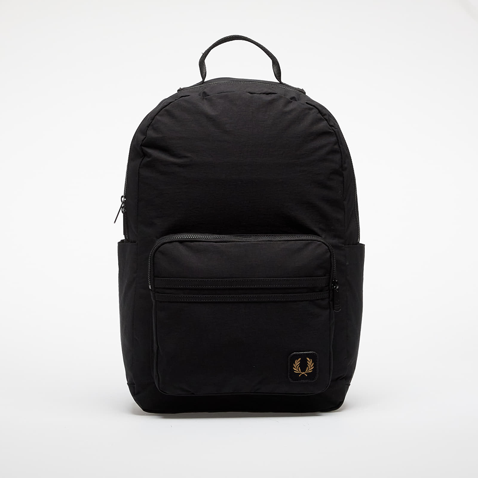 Backpacks FRED PERRY Nylon Badge Backpack Black