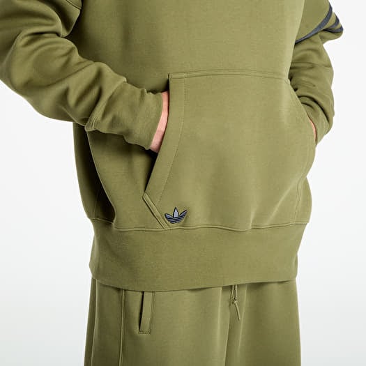 Men's hoodies adidas Neuclassics Hoodie Focus Olive Footshop