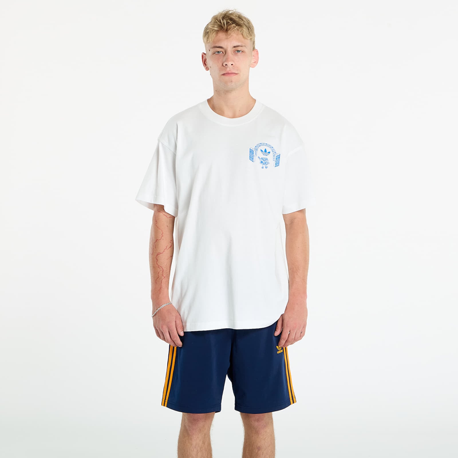 Tricou adidas Music Fests Tee Core White XXL