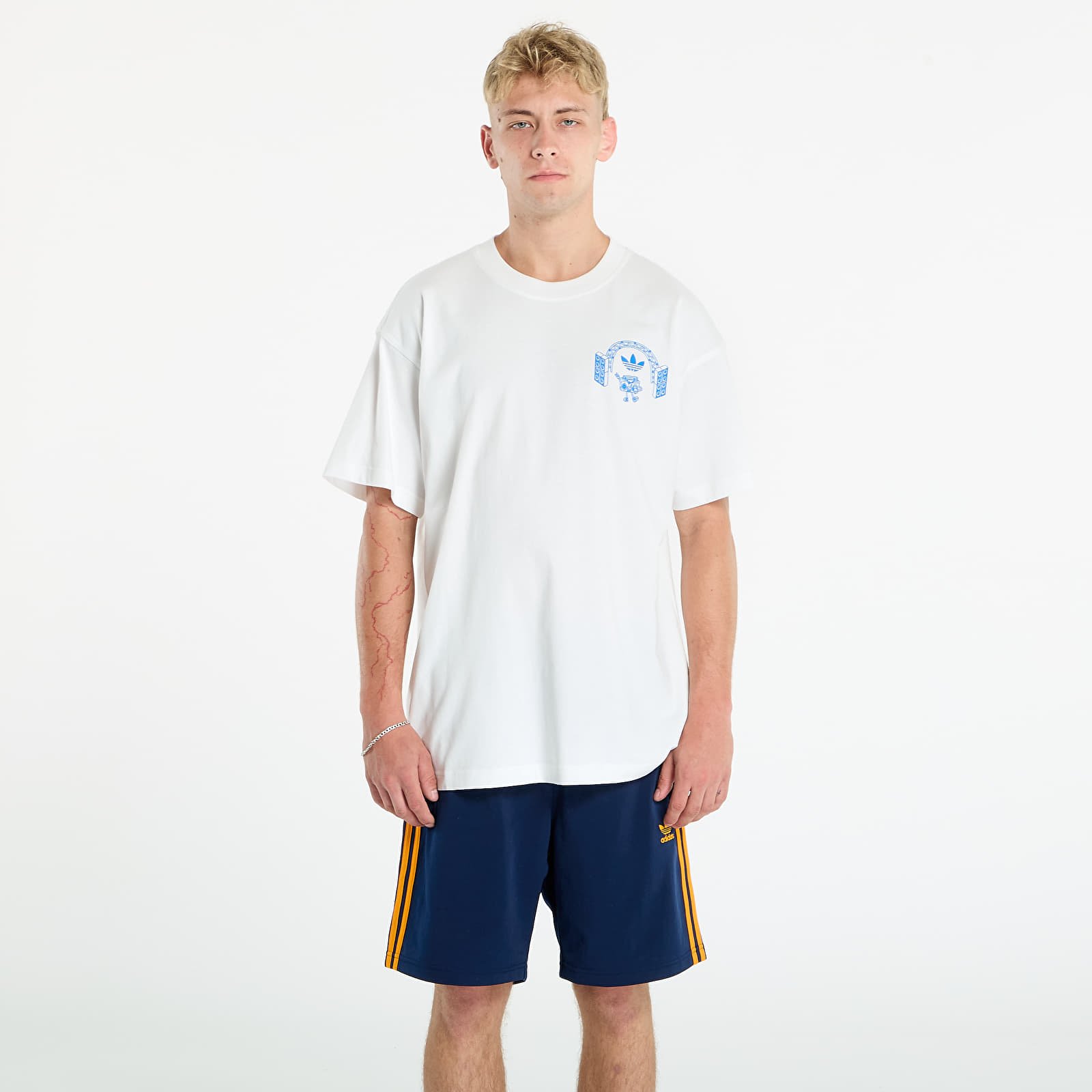 Vyriški marškinėliai adidas Music Fests Tee Core White