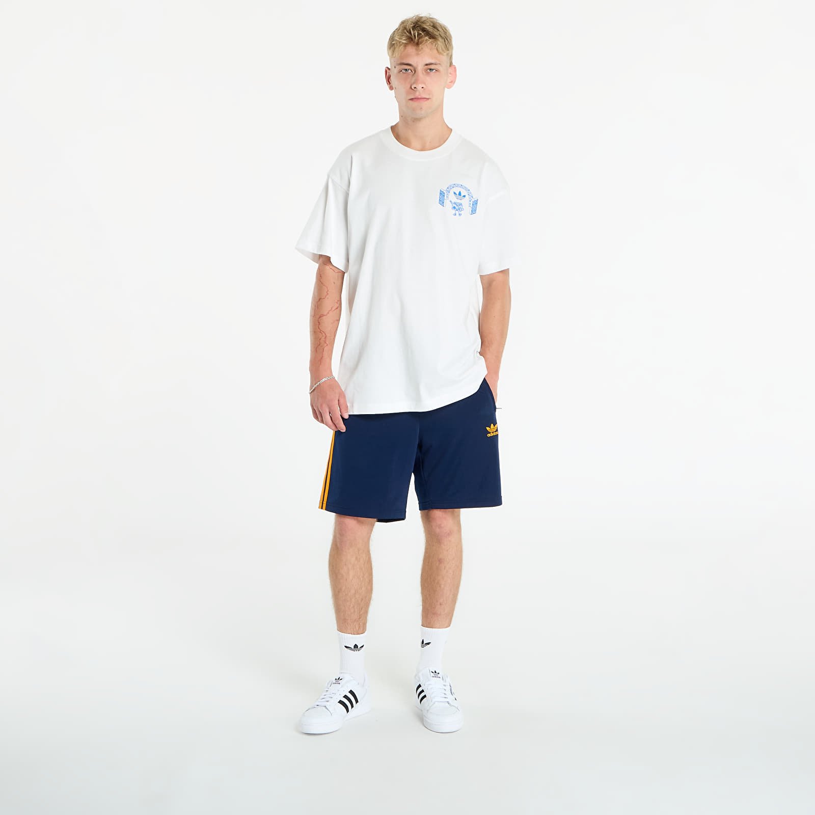 Vyriški marškinėliai adidas Music Fests Tee Core White