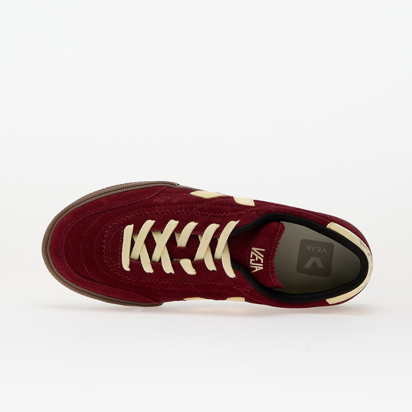 Damen Sneaker und Schuhe Veja W Panenka Suede Grenat_Sun_Bark