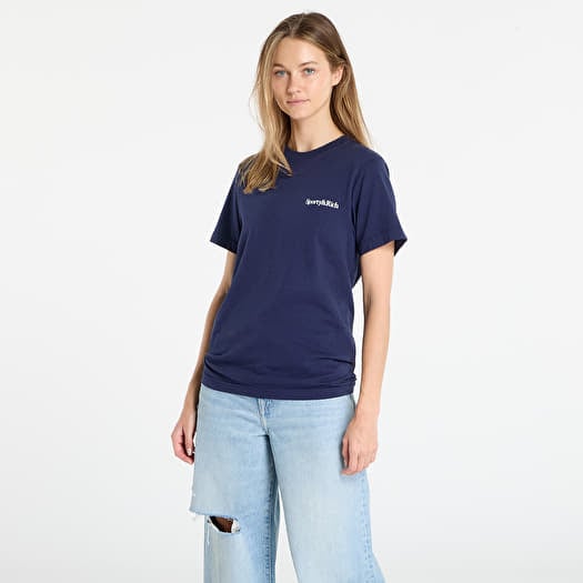 T-shirt Sporty & Rich Health is Wealth T-Shirt UNISEX Dark Navy