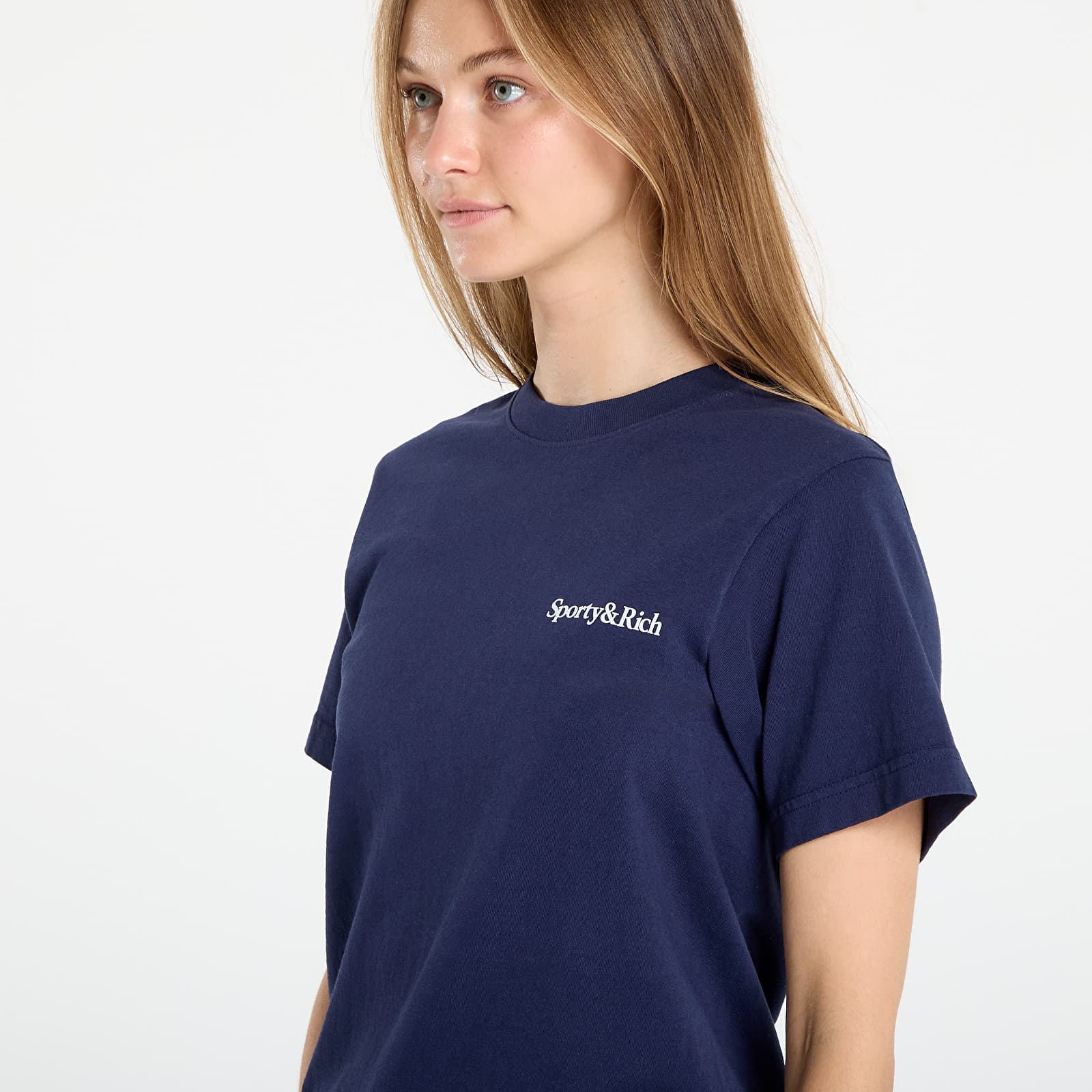 Muške majice kratkih rukava Sporty & Rich Health is Wealth T-Shirt UNISEX Dark Navy