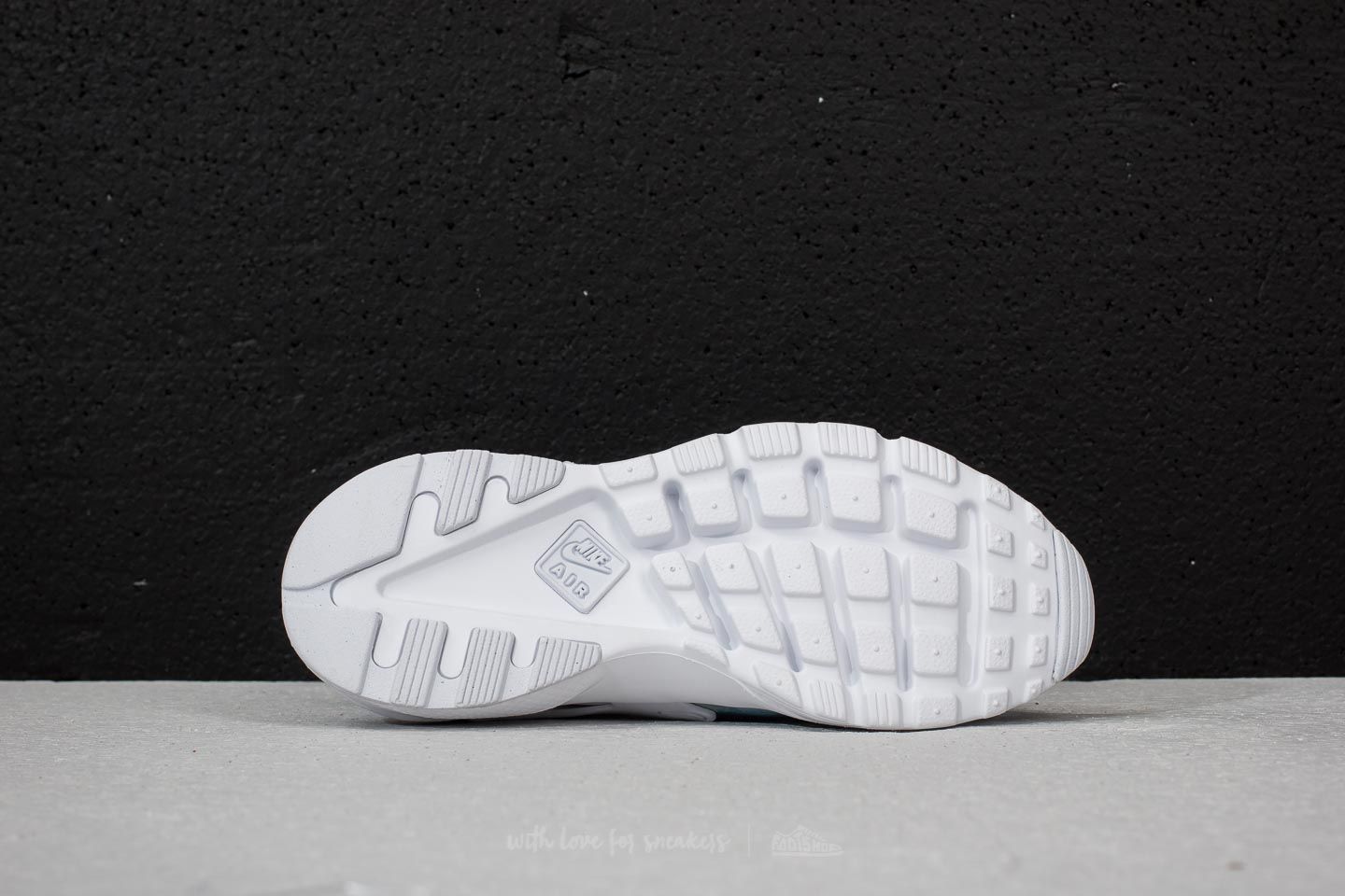 Women's shoes Nike Air Huarache Run Ultra (GS) White/ White-Royal Tint