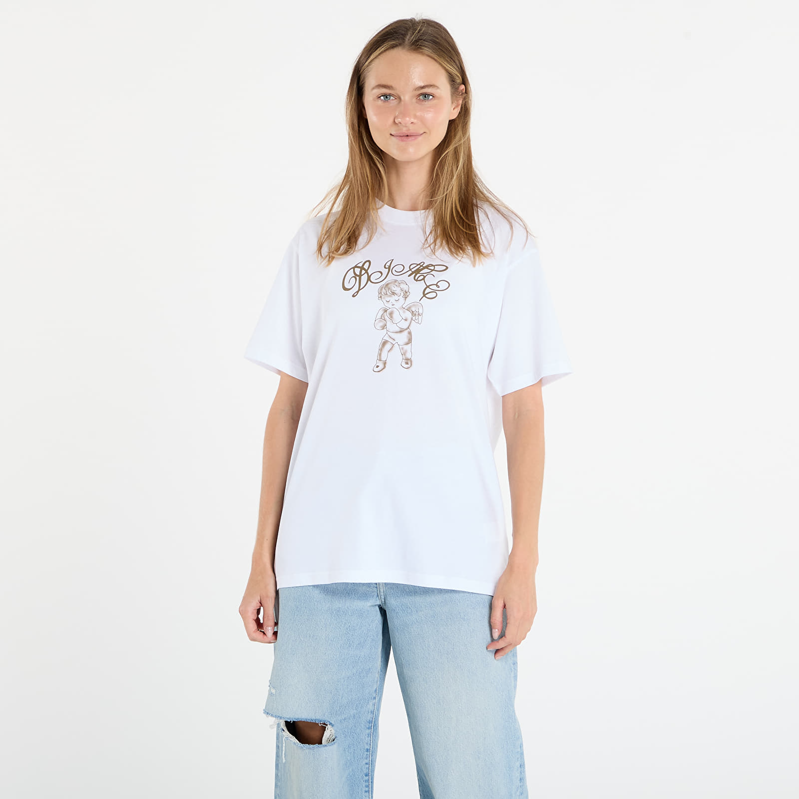 Тениски DIME Fighter T-Shirt UNISEX White