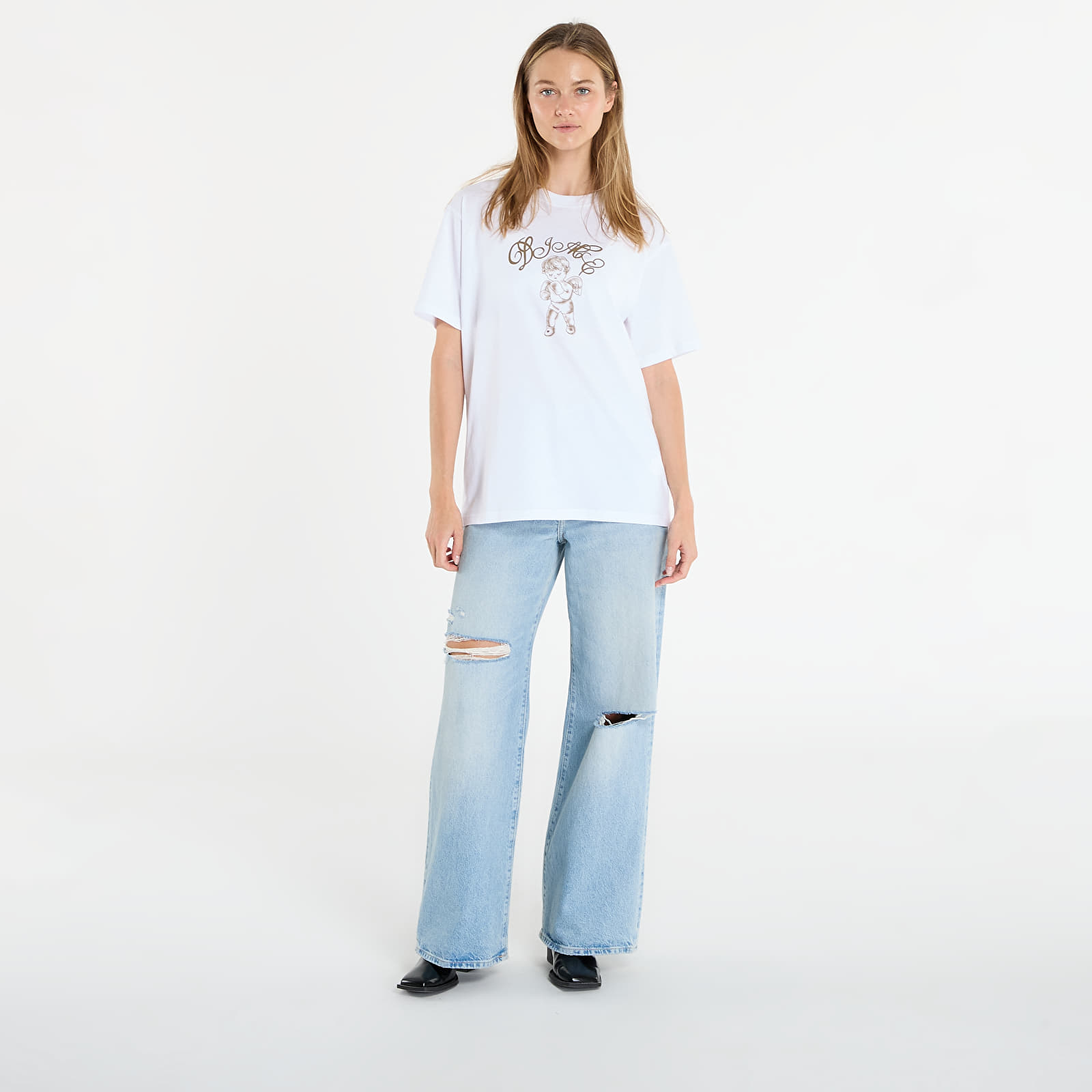Тениски DIME Fighter T-Shirt UNISEX White