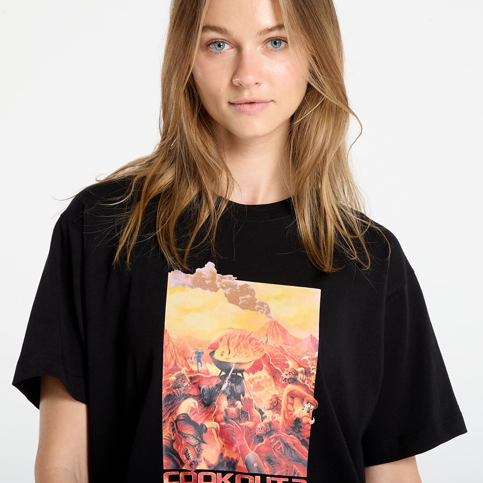 T-shirts DIME Cook Out 2 T-Shirt UNISEX Black