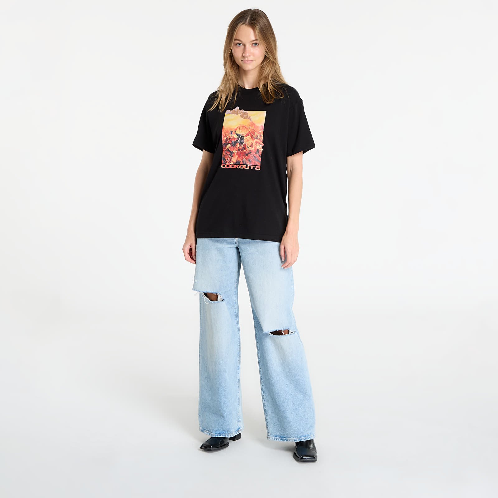 T-shirts DIME Cook Out 2 T-Shirt UNISEX Black