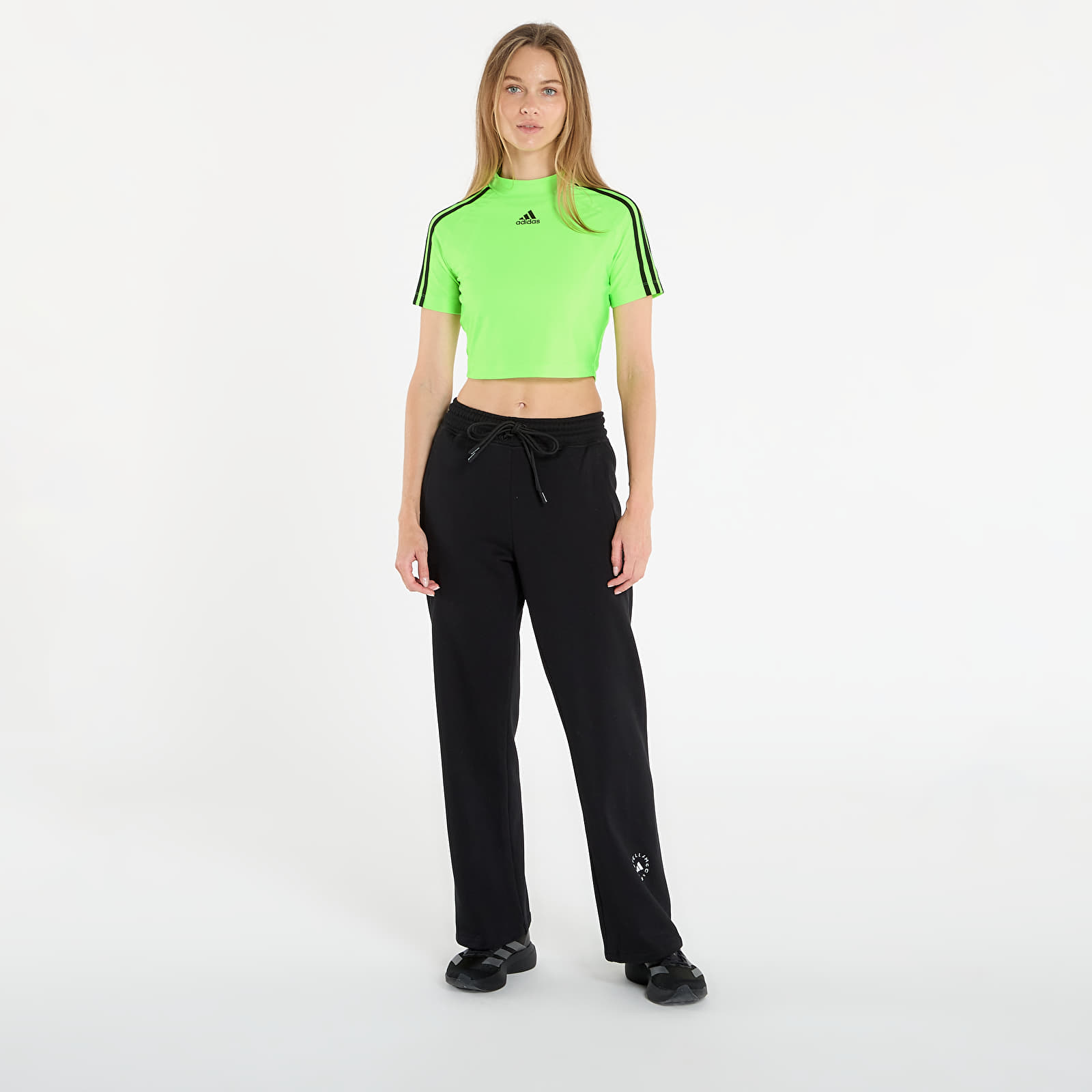 T-shirts femme adidas Teamgeist Adicolor Baby T-Shirt Signal Green/ Off White