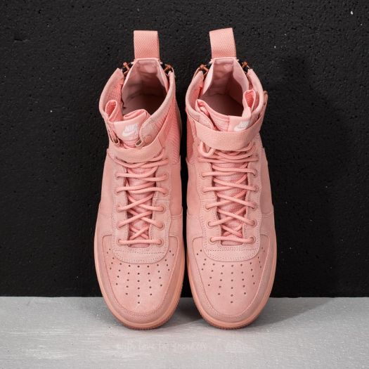 Sf air force 1 mid coral stardust shop