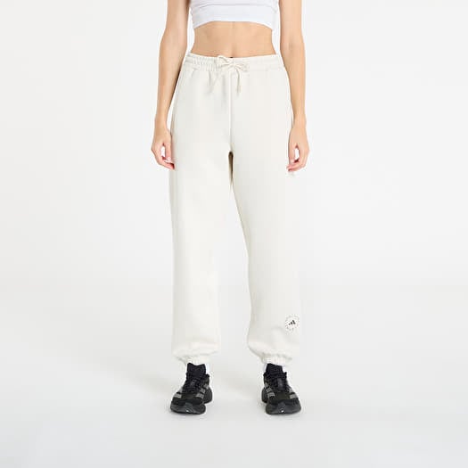 adidas by Stella McCartney Loose Sweat Tracksuit Bottoms Almond Milk-smc