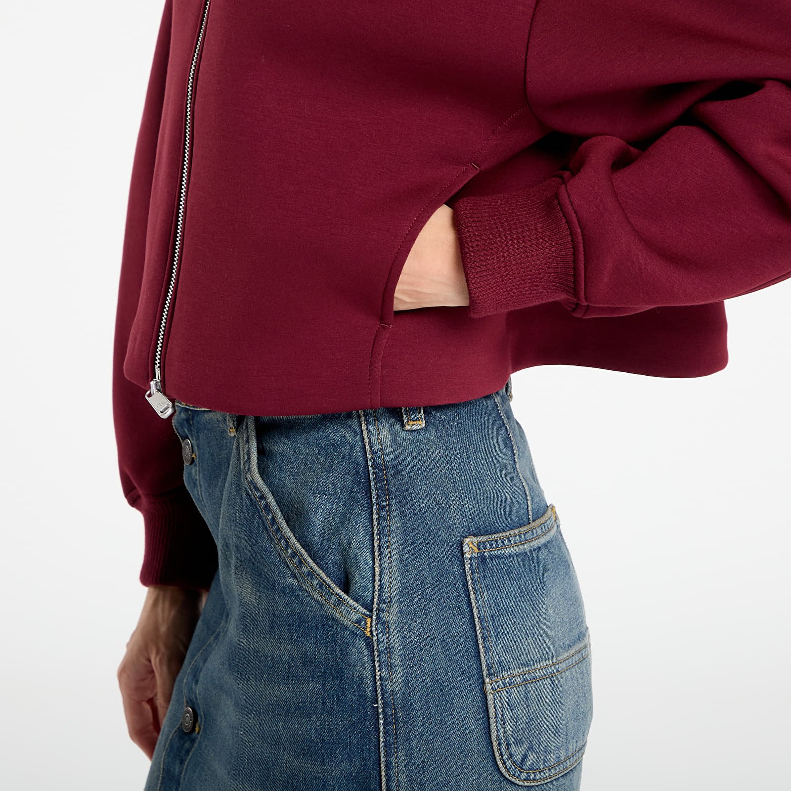 Jackor Calvin Klein Jeans Oversized Bomber Red