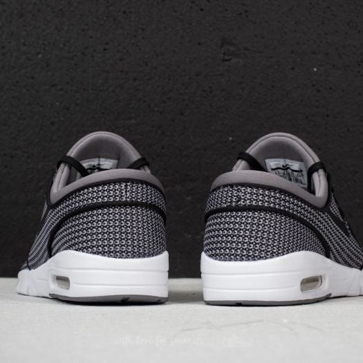 Men s shoes Nike Stefan Janoski Max Gunsmoke Black White Footshop