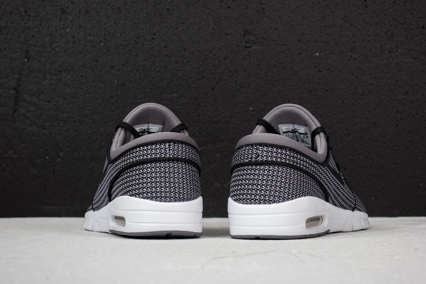 Men s shoes Nike Stefan Janoski Max Gunsmoke Black White Footshop