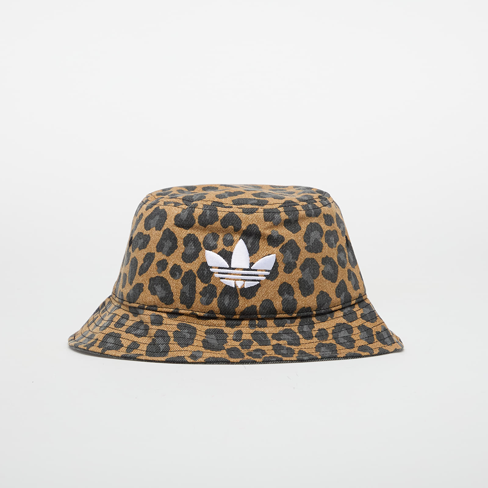 Kibirinės kepurės adidas Leopard Bucket Hat Bronze Strata/ Black