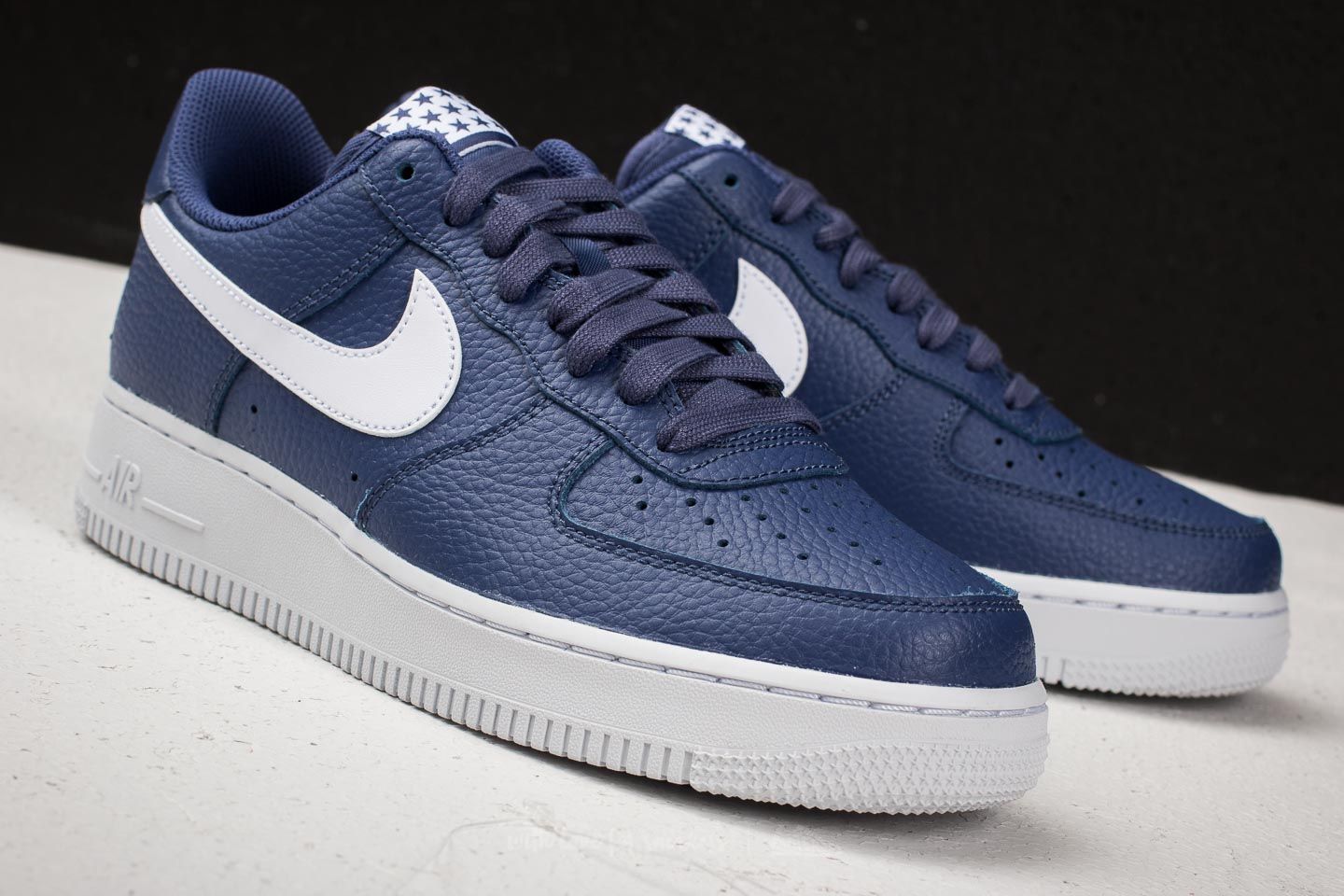 Men s shoes Nike Air Force 1 07 Blue Recall White Footshop