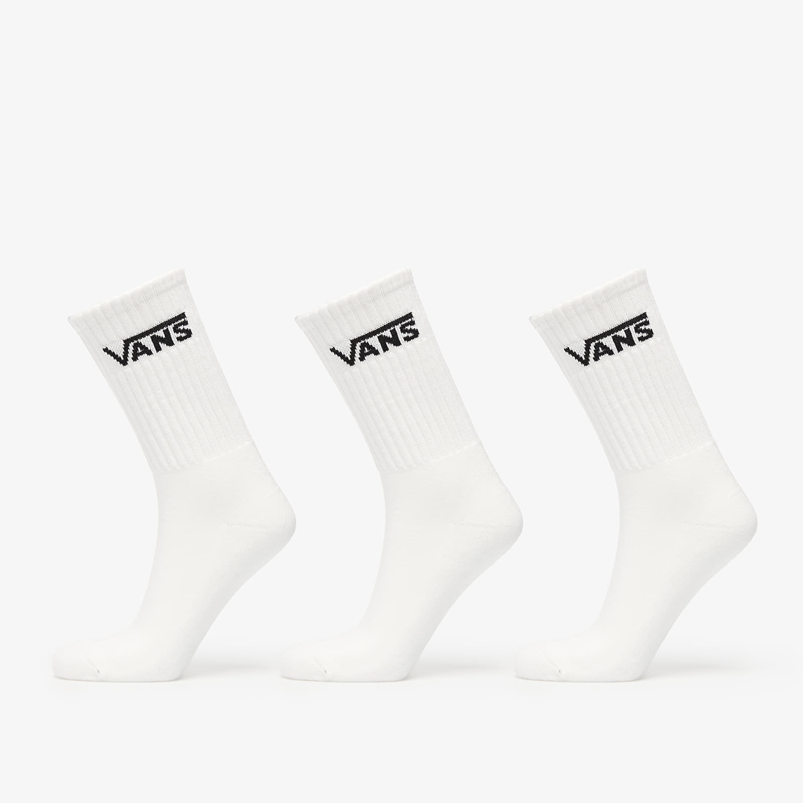 Șosete Vans Classic Crew Socks 3-Pack White M