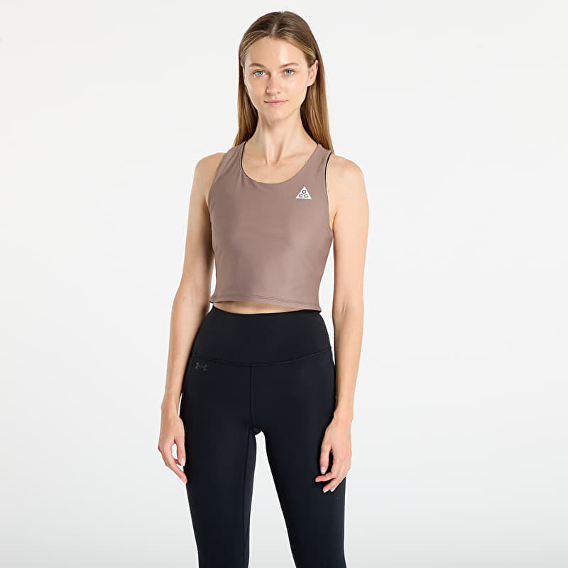 Tank top Nike ACG "Tree Frog" Women's Dri-FIT ADV Reversible Tank-Top Black/ Mink Brown/ Summit White