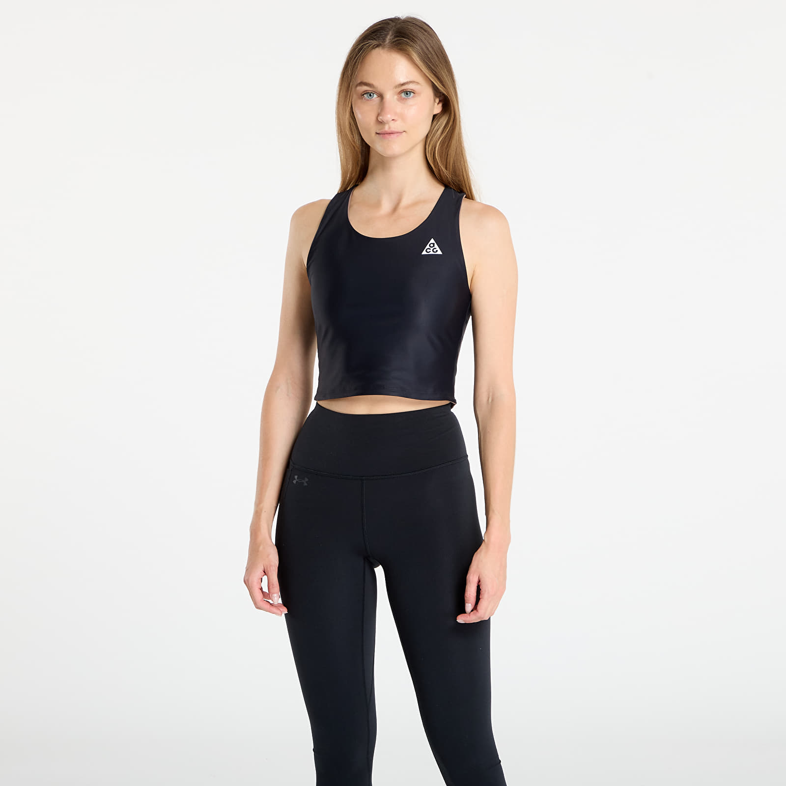 Tielka Nike ACG "Tree Frog" Women's Dri-FIT ADV Reversible Tank-Top Black/ Mink Brown/ Summit White