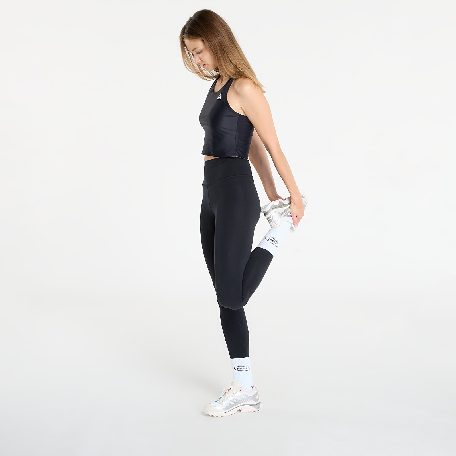 Tielka Nike ACG "Tree Frog" Women's Dri-FIT ADV Reversible Tank-Top Black/ Mink Brown/ Summit White