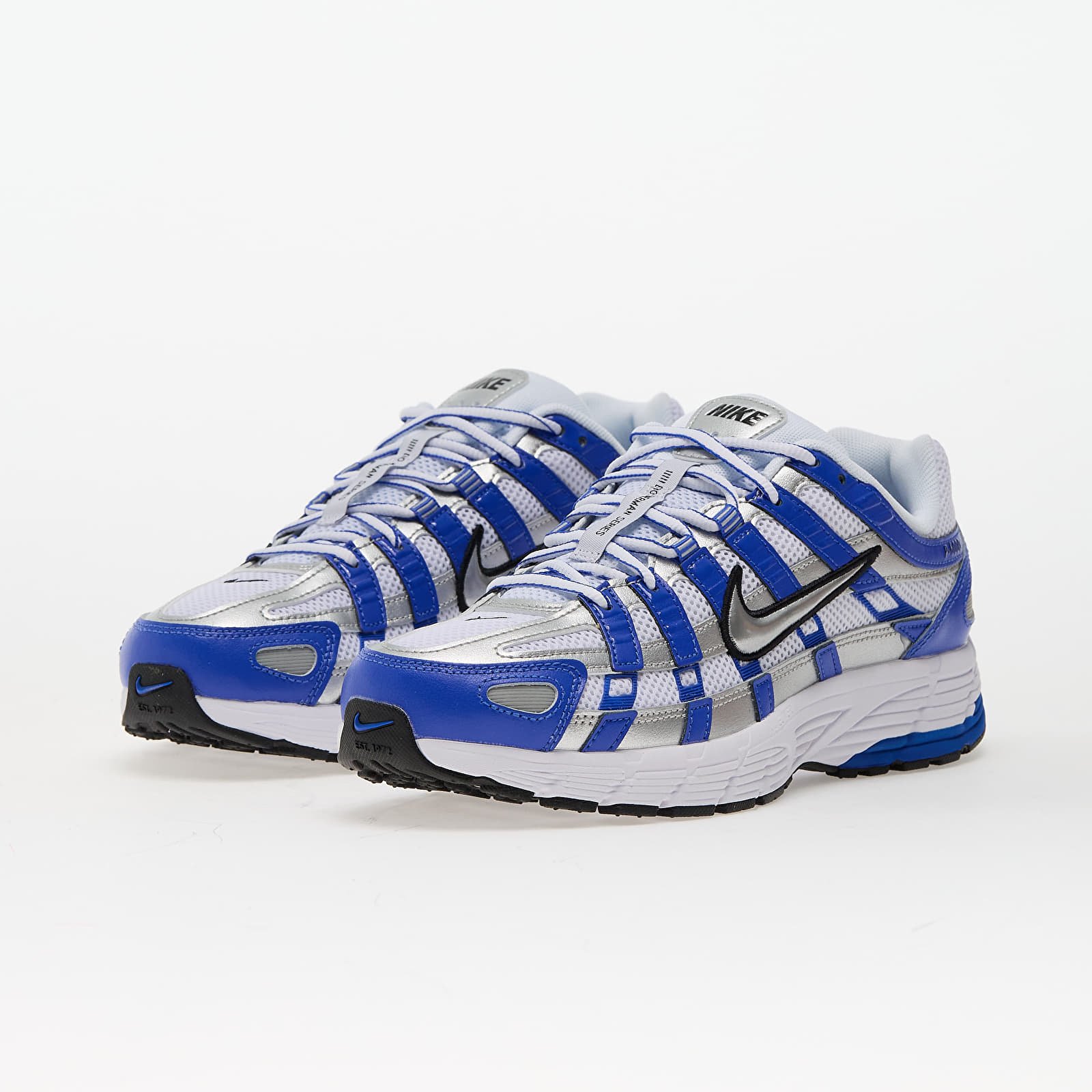 Miesten kengät Nike P-6000 Racer Blue/ Mtlc Silver-Mtlc Silver-White-Black-Racer Blue