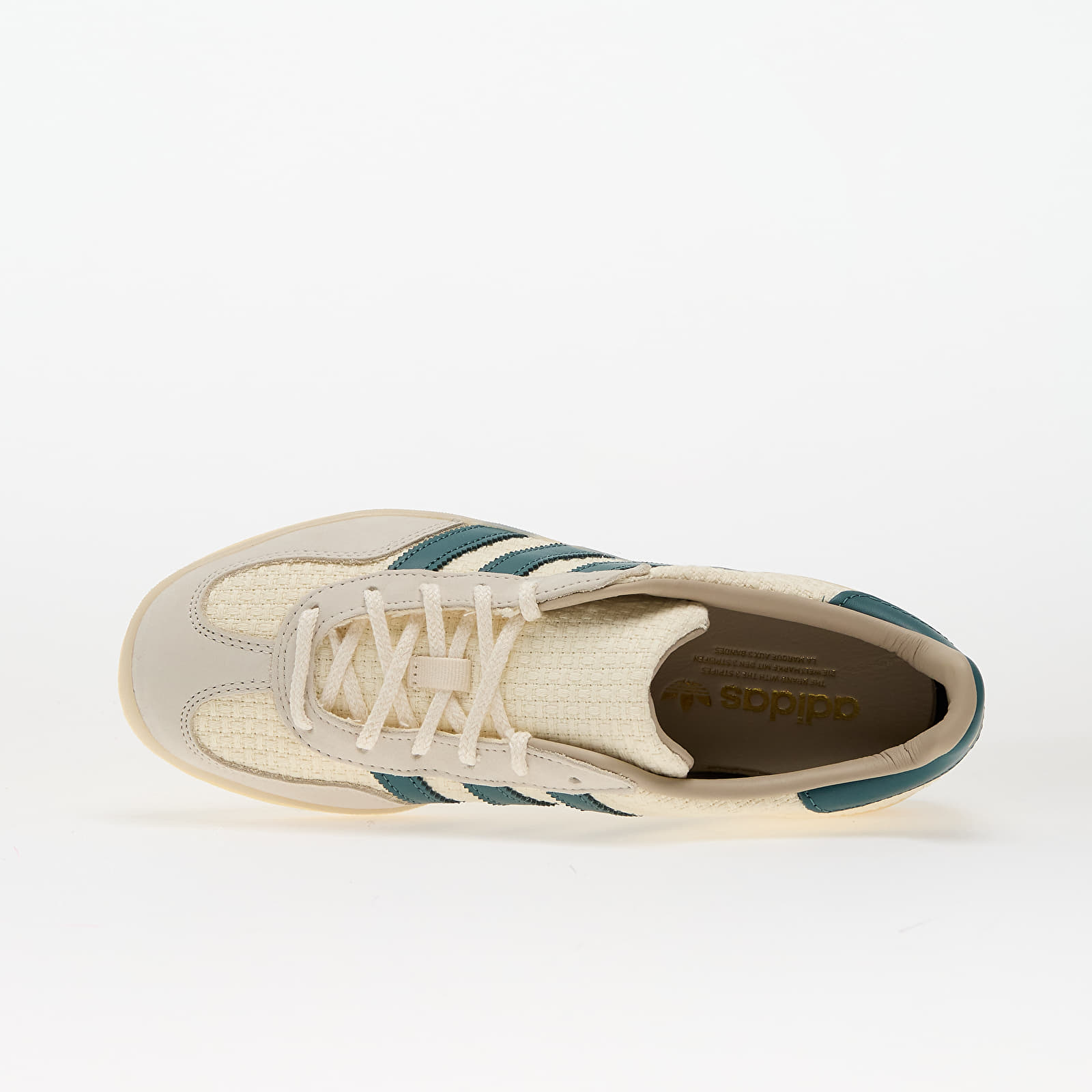 Herren Sneaker und Schuhe adidas Gazelle Indoor Crew White/ Preloved Teal/ Wonder White