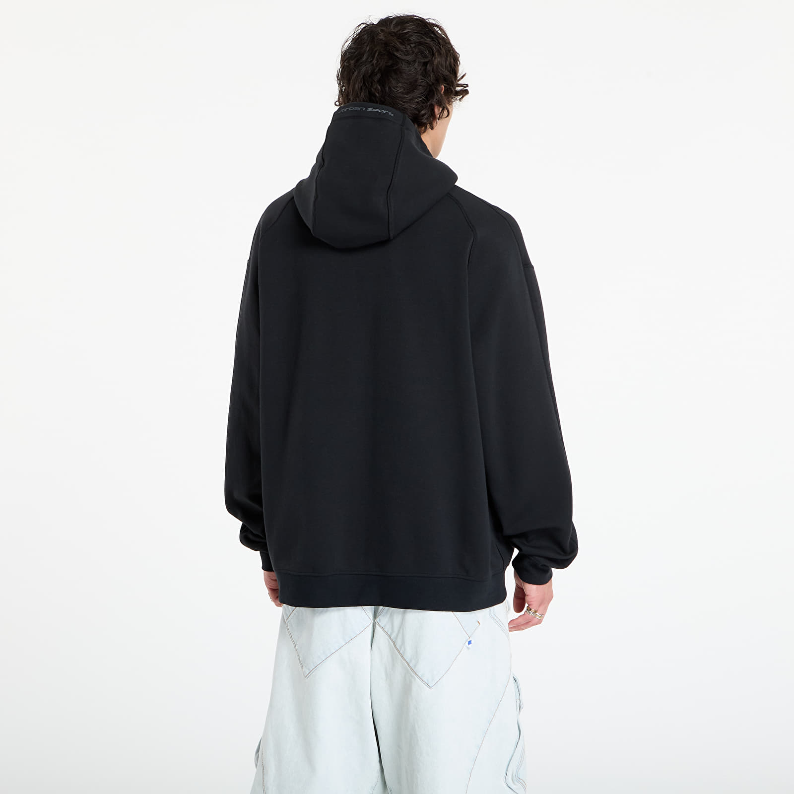Sweatjacken und Sweatshirts Jordan Sport Hoop Fleece Men's Dri-FIT Full-Zip Hoodie Black/ Dark Shadow