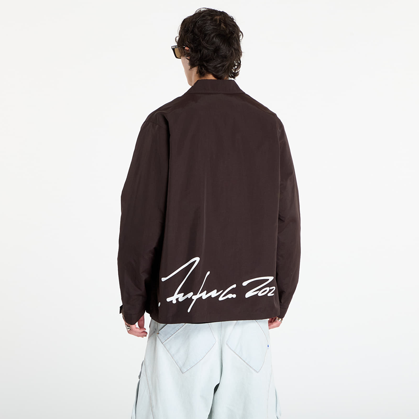 Jacken KENZO x FUTURA 2000 Light Coach Jacket Chocolate