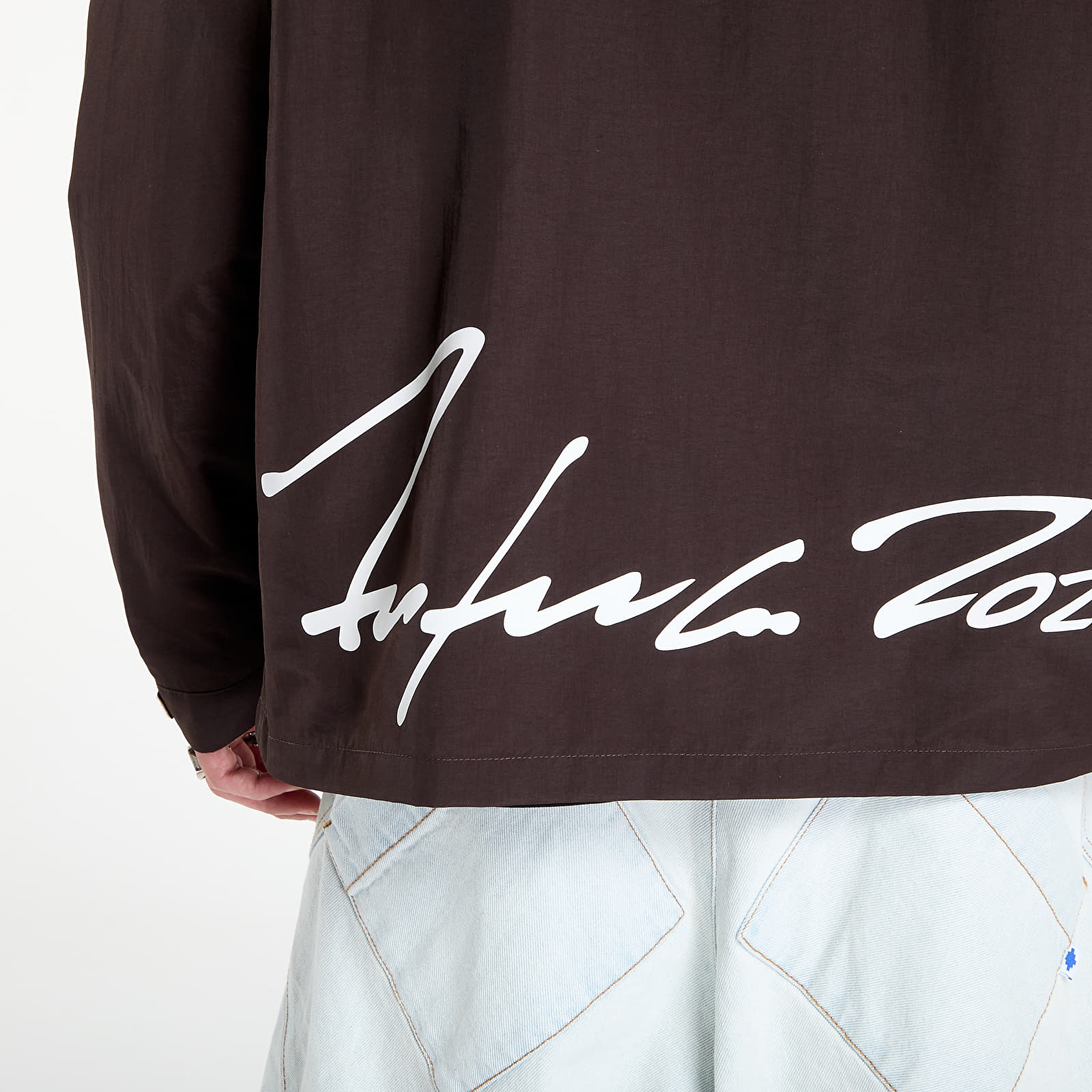 Jacken KENZO x FUTURA 2000 Light Coach Jacket Chocolate