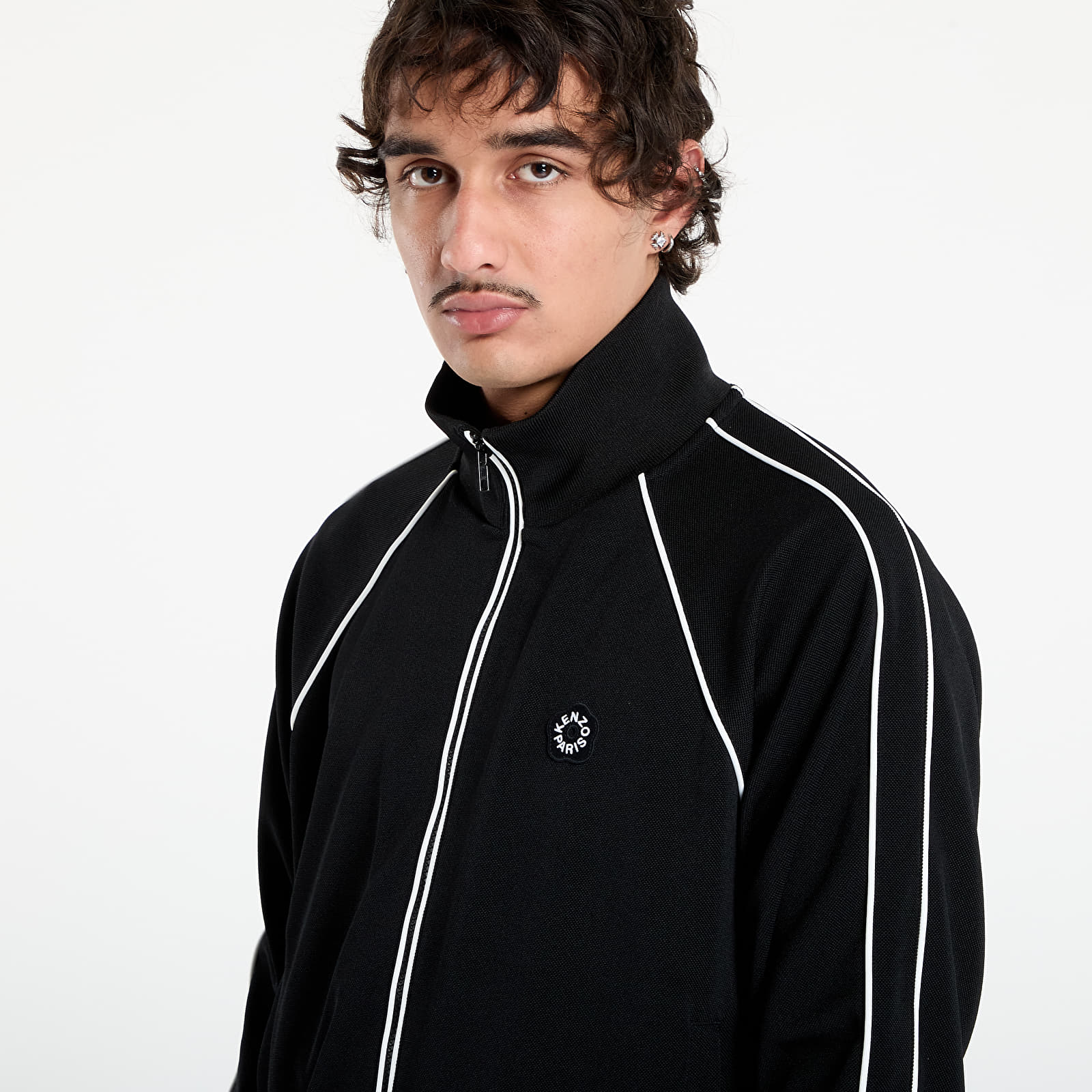 Sweatjacken und Sweatshirts KENZO Zip Up Sweatshirt Black