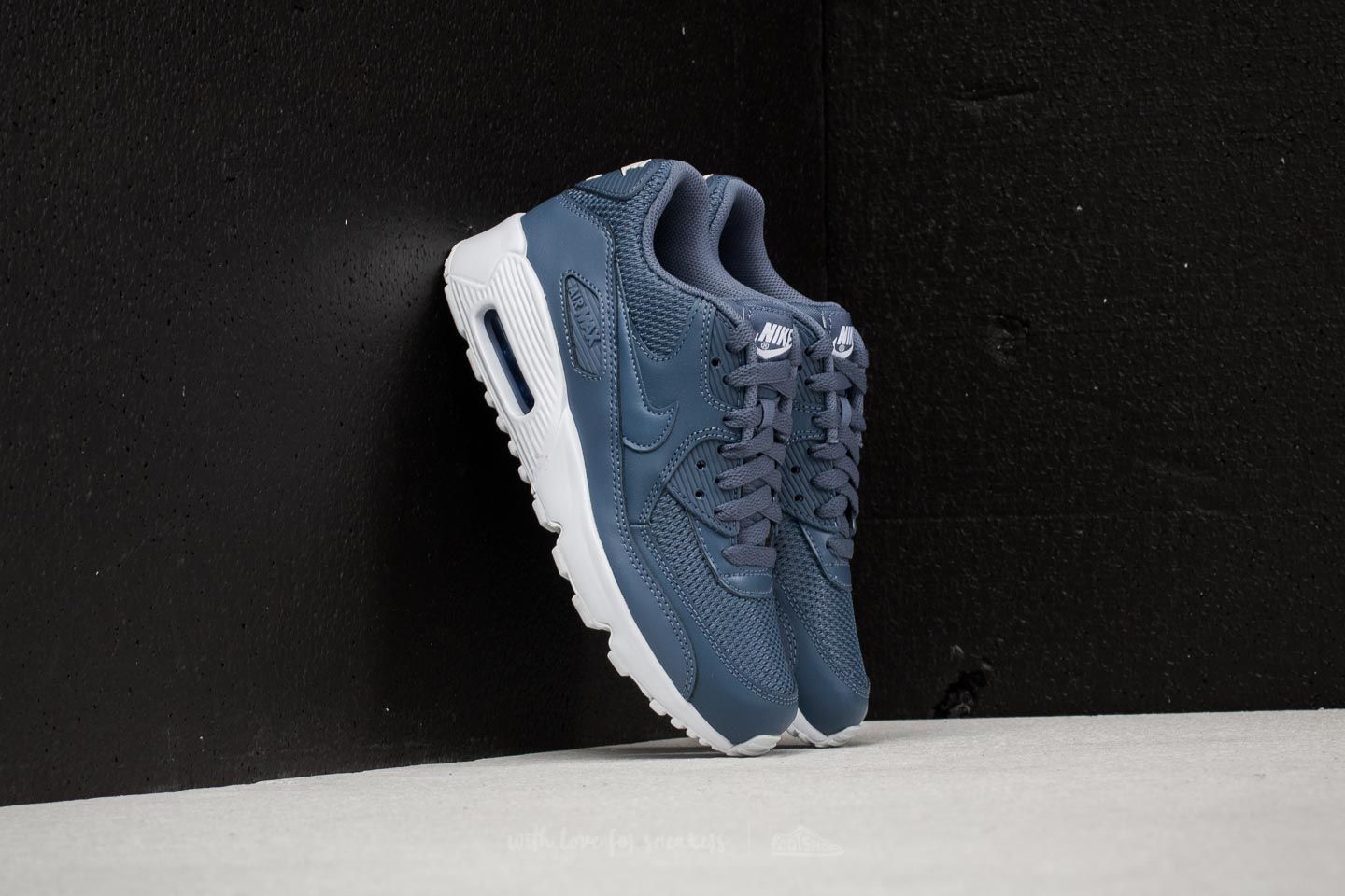 Frauen Nike Air Max 90 Mesh (GS) Diffused Blue/ Diffused Blue
