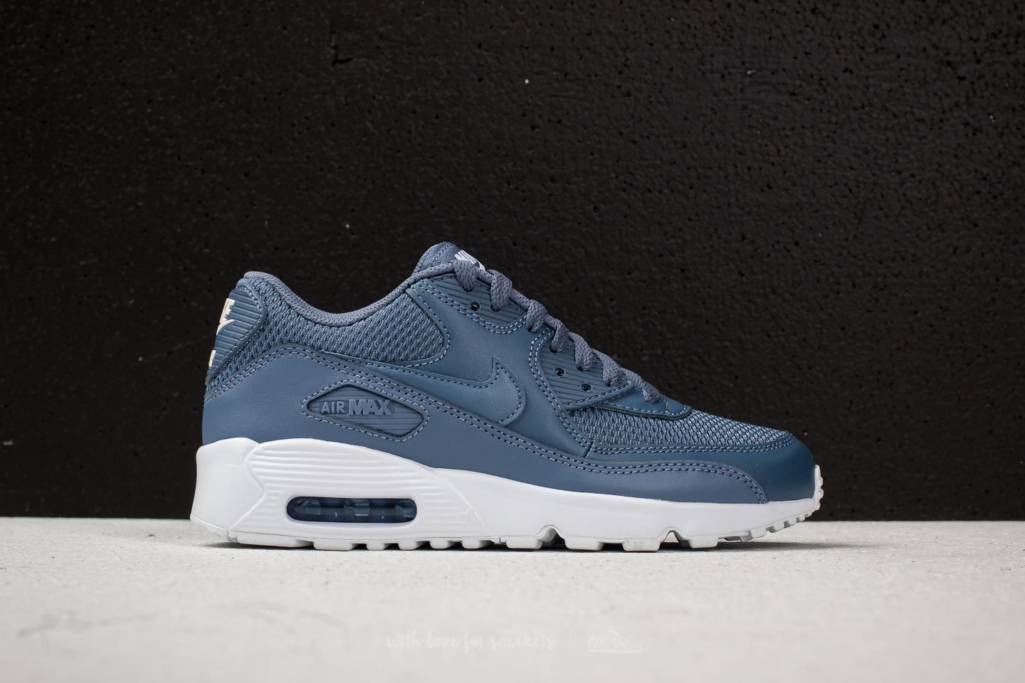 Frauen Nike Air Max 90 Mesh (GS) Diffused Blue/ Diffused Blue