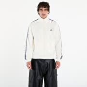 FRED PERRY Contrast Tape Track Jacket Ecru/ Navy