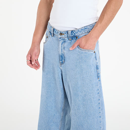 женские джинсы DIME Classic Baggy Denim Pants Blue Washed